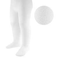 T31-W: White Shiny Diamond Tights (0-24 Months)